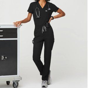 Figs Yola High Waisted Skinny Scrub Pants